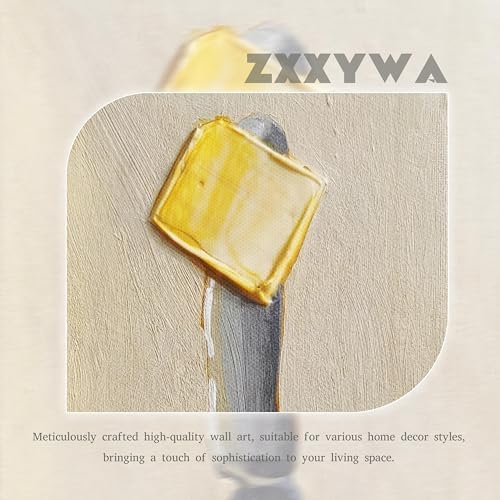 Framed Vintage Kitchen Wall Art, Butter on Knife Canvas Print, Modern - Image 3