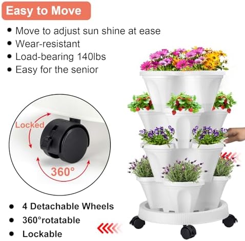 GameXcel Vertical Planter Tower - Image 4