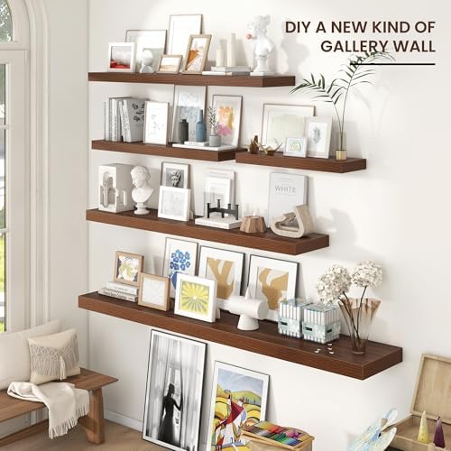48" Wide x 9" Deep Floating Shelves - Image 2