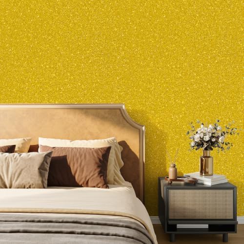 Gold Wallpaper Peel and Stick Glitter Contact Paper 15.7"x472" - Image 5