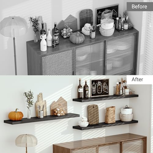 Vivelove Deep Floating Shelves 55x10” Set of 1 - Image 4