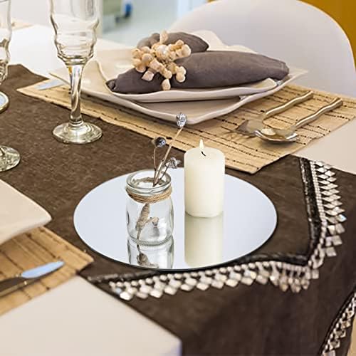 VASUHOME 10" Round Mirror Centerpieces - Image 6