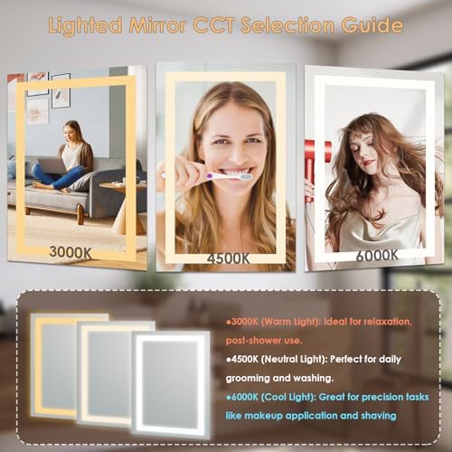 LED Bathroom Mirror, Vanity Mirror - Image 4