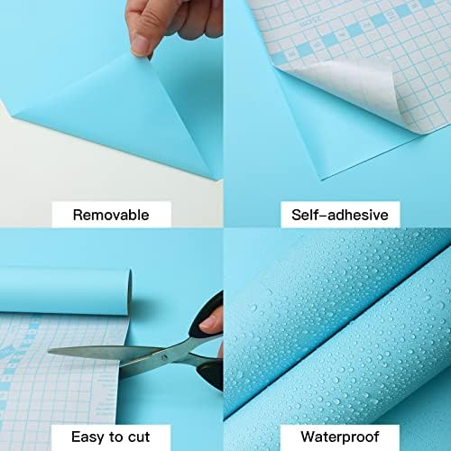 Blue Peel and Stick Wallpaper - Image 4