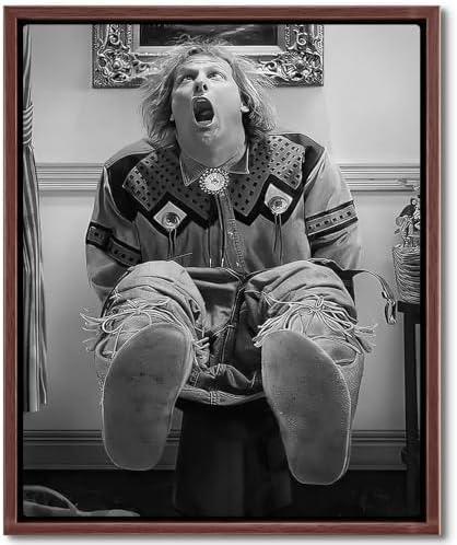 B.B.F MAKE Funny Comedy Movie Framed Canvas Wall Art by BBFMAKE