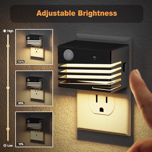 JandCase Motion Sensor Night Light, Night Lights Plug into Wall - Image 4