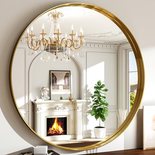 48 Inch Round Bathroom Mirror - Image 3