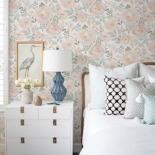 Orainege Peel and Stick Wallpaper Floral Wallpaper - Image 2