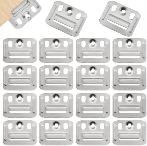 100PCS Wall Panel Clips, PVC Buckle Stainless Steel Panel Clamps by Unknown