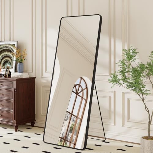 Krymnar 68"x28" Rectangle Full Length Mirror, HD Shatterproof Glass & by Krymnar