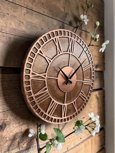 Handmade Copper Wall Clock Artisan Touch in Every Piece - Image 6