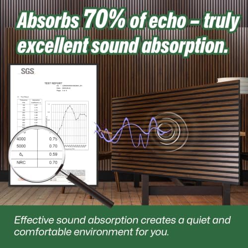 NeatiEase 6Pcs Acoustic Wood Panels - Image 3