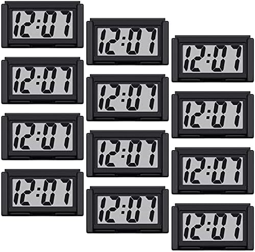 Frienda 12 Pieces Mini Small Digital Clock Stick On by Frienda
