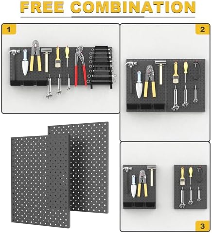 Ultrawall Metal Pegboard Panels, Pegboard Wall Organizer - Image 4