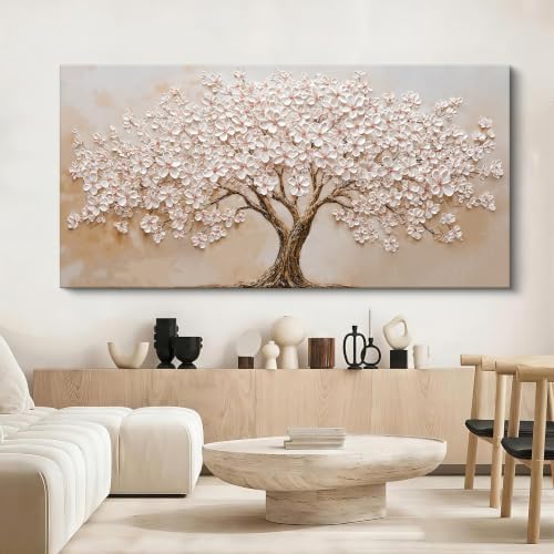 Large Flower Tree Wall Art Decor 35"x70" Large Wall Art - Image 6