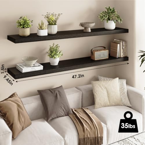Fixwal Floating Wall Shelves for Decor - Image 3