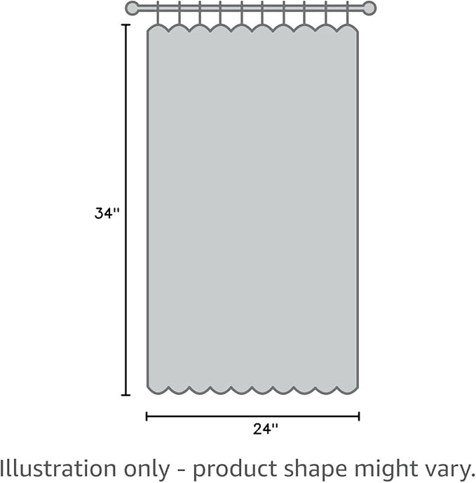 RYB HOME Blackout Curtains for Kitchen, Privacy Thermal Insulating Small Winow - Image 8