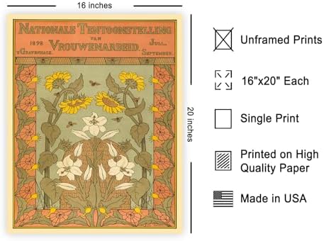 Poster Master Vintage Flower Poster - Image 2