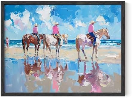 HAUS AND HUES Coastal Cowgirl Room Decor by HausandHuesArtPrints