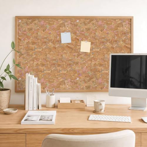 VEELIKE Natural Cork Peel and Stick Wallpaper - Image 3