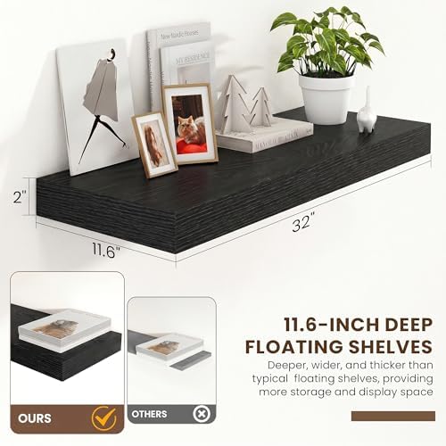 FLYJOE 32 Inch Floating Shelves - Image 3