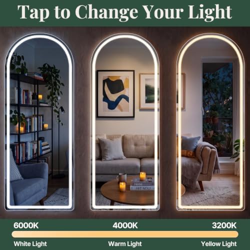 16"x60" Arched Full Length Mirror - Image 4
