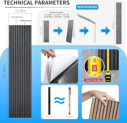 3D Wall Panels Peel and Stick, 2 Packs - Image 2