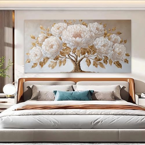 Gold Large Wall Art Decor 29"x58" Tree Of Life Wall Art - Image 2