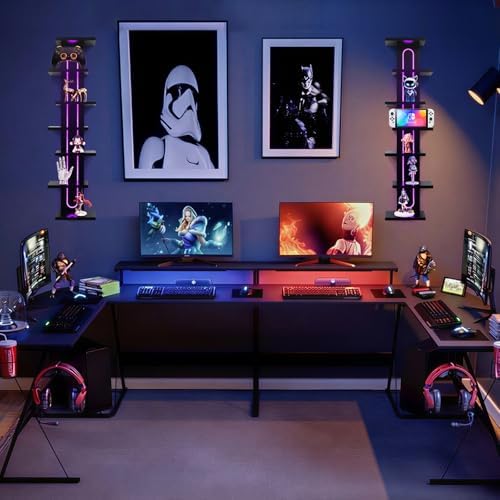 Homaterial 7-Tier Floating Wall Shelves - Image 5