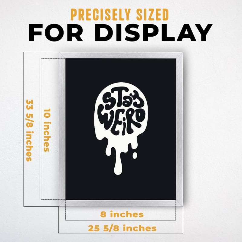 InkFlow Posters Stay Weird Canvas Poster - Image 3