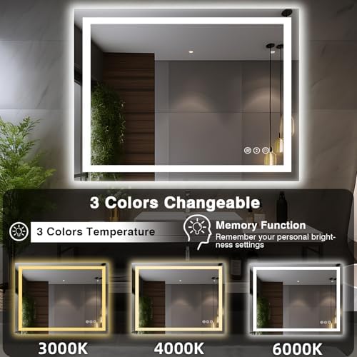 EchosLife 44"x36" LED Light Mirror - Image 4