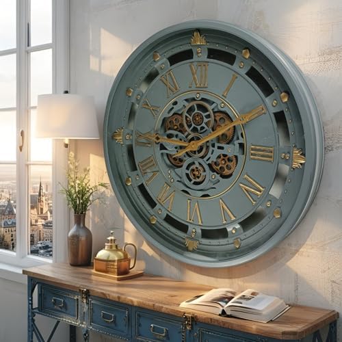 ImprovingLife The Gears Clock 26'' inch Wall Clock by THEGEARSCLOCK