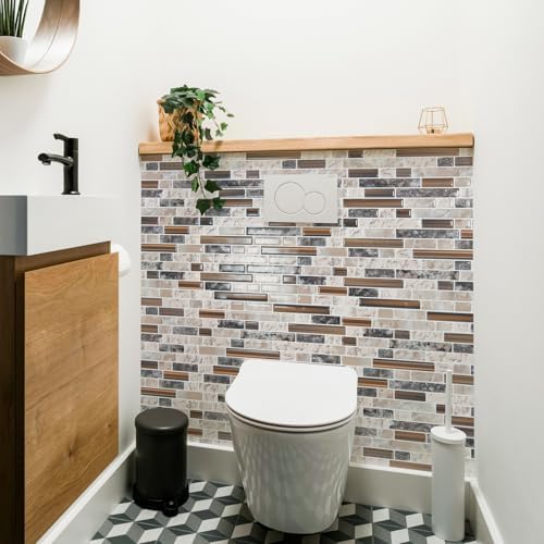 Art3d Linear Design Tile Peel and Stick Backsplash - Image 3