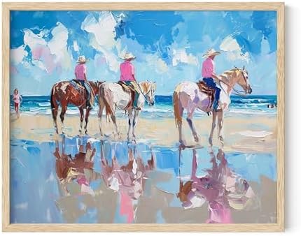 HAUS AND HUES Coastal Cowgirl Room Decor by HausandHuesArtPrints