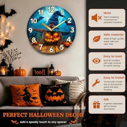Halloween Wall Clock - Image 3