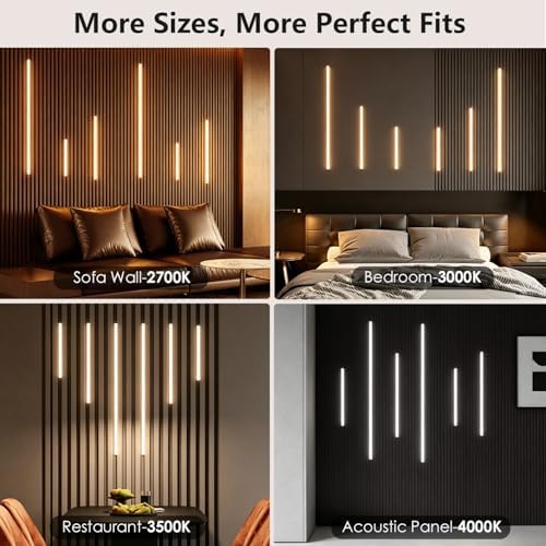 5CCT Wall Panel Lights 6PCS LED Light - Image 5