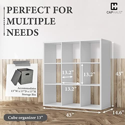 CAPHAUS Sturdy Room 13-Inch Cube Storage Organizer Shelf, - Image 3
