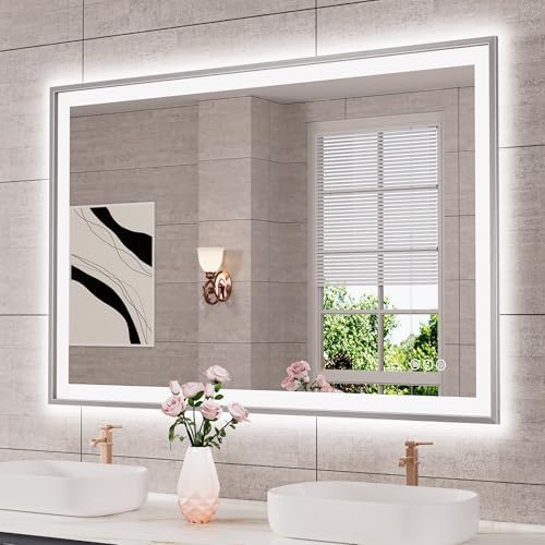 48x32 Inch LED Bathroom Mirror by ISTRIPMF