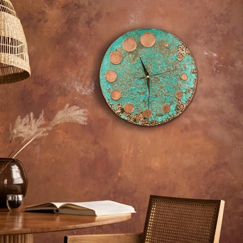 Handmade Copper Wall Clock Artisan Touch in Every Piece - Image 4
