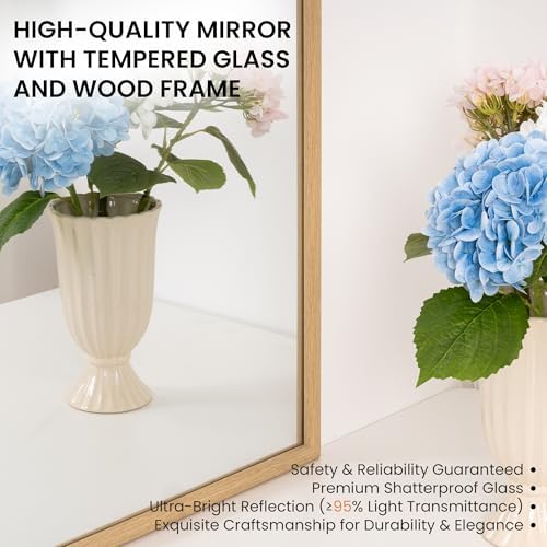 24"x36" Arch Wall Mirror for Wall, Wall Mounted Vanity Mirror for Bedroom - Image 3