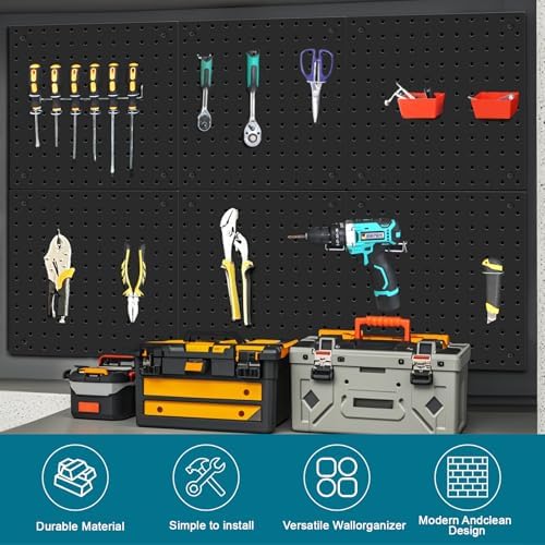 Peg Board, Steel Organization Panels, Office Organization, Craft Room - Image 3