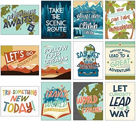 Carson Dellosa Let's Explore Poster Set, Adventure Classroom Bulletin Decor by CarsonDellosaEducation