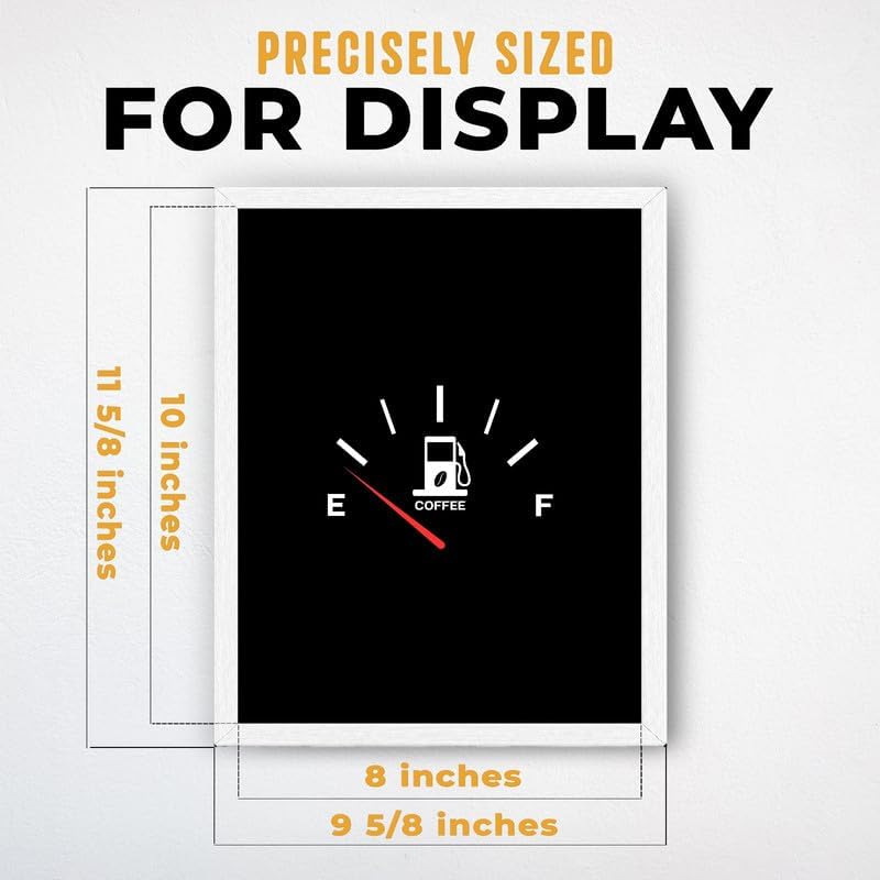 InkFlow Posters Coffee Gauge Canvas Poster - Image 3
