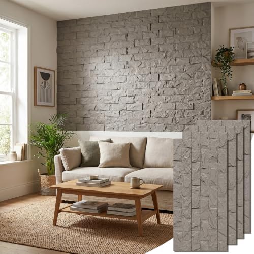 VooBang 3D Stacked Stone Texture PU Wall Panels by VooBang