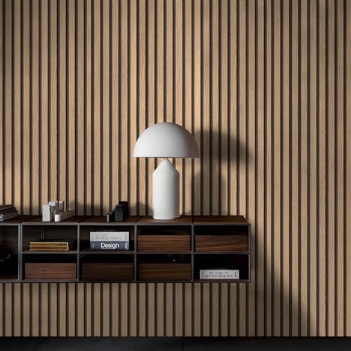 myforHD Wallpaper Peel and Stick Wood Grating Stripe Self-Adhesive Wallpaper - Image 4
