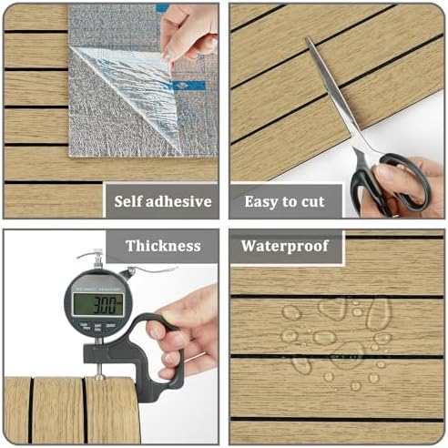 Wood Panels for Walls 3D Textured Faux Wood Acoustic Wall Panels - Image 6