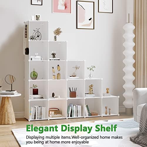 C&AHOME 16 Cube Storage Organizer Cube Shelves Units Storage Cubes - Image 4