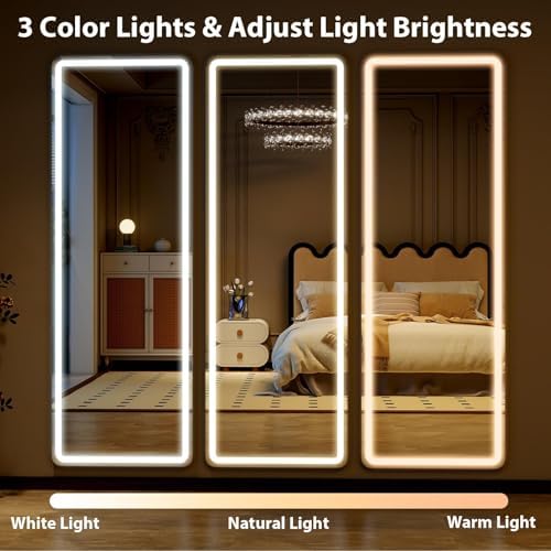 56" x 20" Rectangle Full Length Mirror - Image 6
