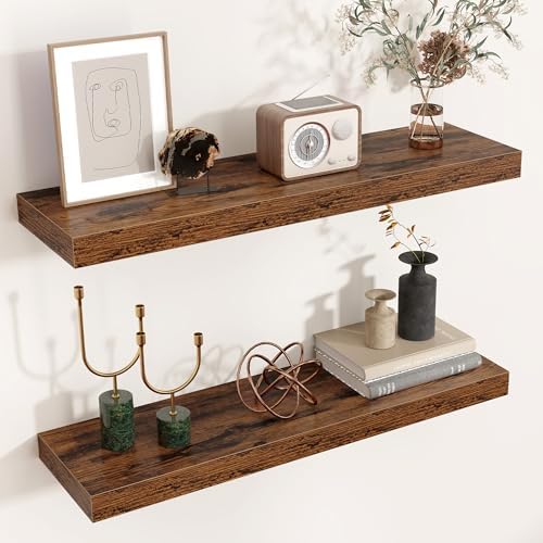 24" Wide x 6.5" Deep Floating Shelves by Venusmiles