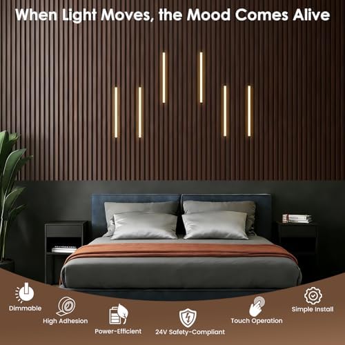 Slat Wall Lights for Wood Panel-6PCS LED Recessed Lighting Kit - Image 4